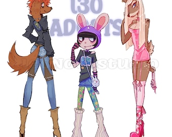 Furry Character Adopts