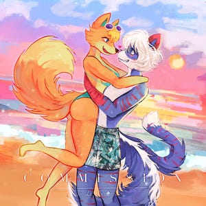 Half/Full Body Furry Commission