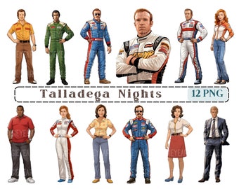 Talladega Nights Clipart, Ricky Bobby Clip Art, Movie Image, Ricky Bobby CU Clipart, Transparent Background picture, Composite Elements Png