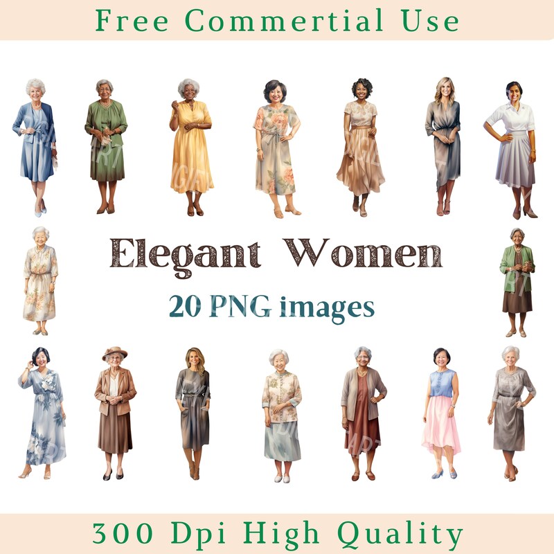 Elegant Clip Art - Etsy