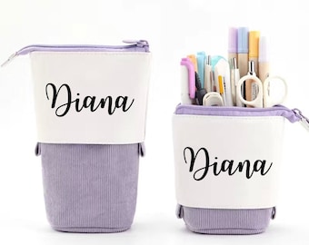 Personalised Stand Up (Telescopic) Pencil Case