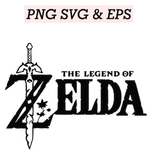 Legend of Zelda Breath of the Wild SVG PNG File download, Download High-Quality Png, Eps, SVG Files for T-Shirt, Mugs Digital File Zelda Png