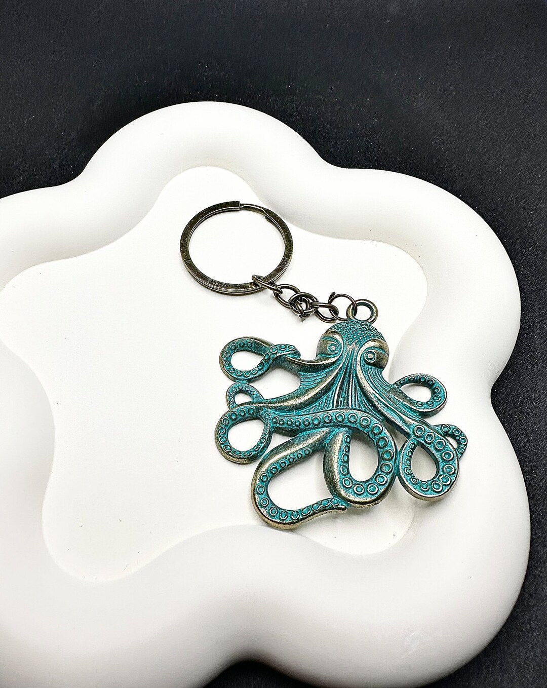 Octopus Keychain / Octopus Keyring / Octopus Gift / Sea Etsy Australia
