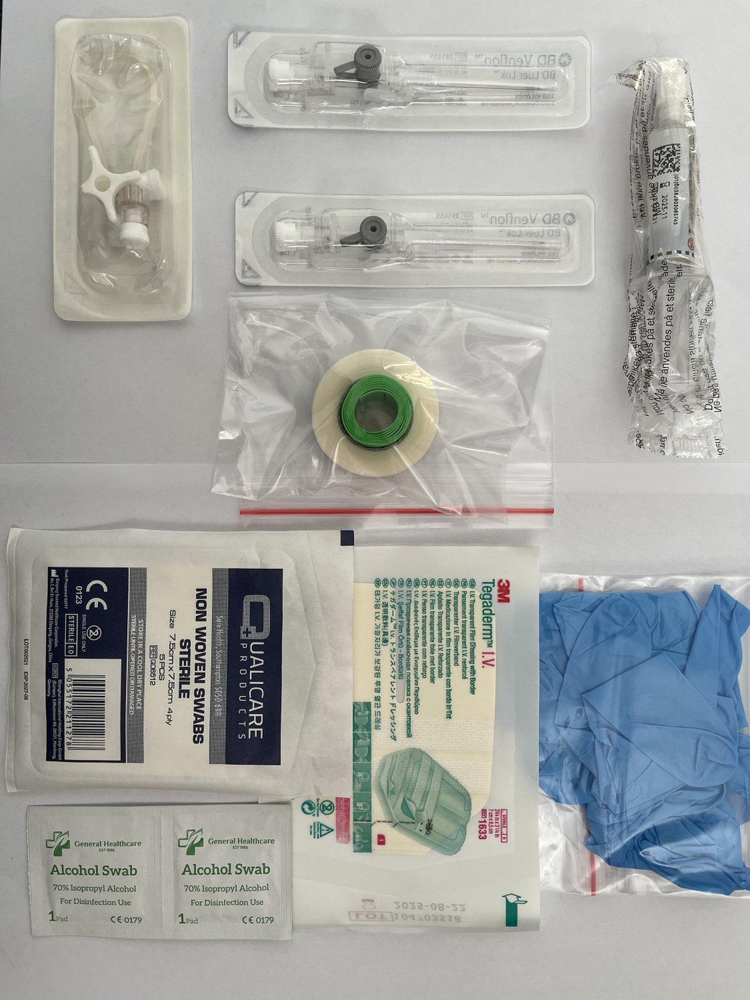 IV Start Kit IV Cannulation Intravenous IV Access 20G Etsy