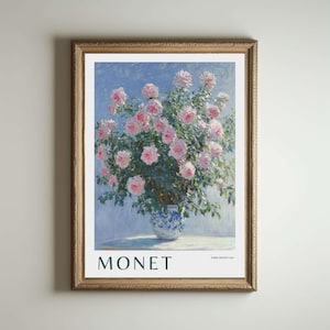 Monet Print, Claude Monet Poster, Claude Monet Painting, Claude Monet, Impressionism Decor, Modern Wall Art, Home Vintage Decor