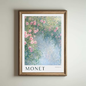 Monet Print, Claude Monet Poster, Claude Monet Painting, Claude Monet, Impressionism Decor, Modern Wall Art, Home Vintage Decor