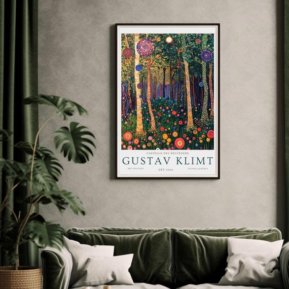 GUSTAV KLIMT    A POSTER BOOK クリムト Gustav Klimt. Complete Paintings: Tobias Natter