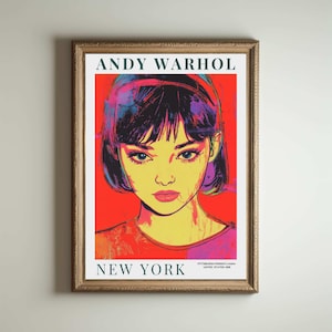 Andy Warhol Poster, Andy Warhol Artwork, Andy Warhol, Pop Art Print, Flower Print, Andy Warhol Art, Andy Warhol Print, Pop Art Print