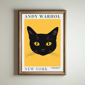 Póster de Andy Warhol, Obra de arte de Andy Warhol, Andy Warhol, Impresión de arte pop, Impresión de flores, Arte de Andy Warhol, Impresión de Andy Warhol, Impresión de arte pop