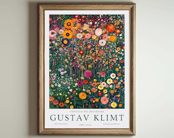 グスタフ・クリムトの版画、クリムト美術館のポスター、グスタフ