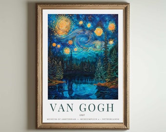 Van Gogh Print | Vincent Van Gogh Poster | Van Gogh Wall Art Print | Van Gogh Art Print | Garden at Arles Van Gogh Gifts