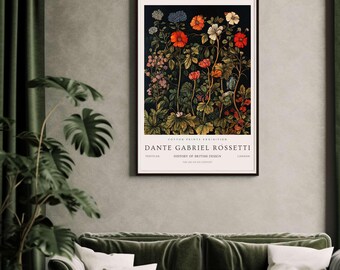 Dante Gabriel Rossetti, Dante Gabriel Rossetti Print, Kew Gardens