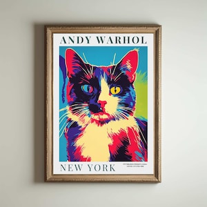 Andy Warhol Poster, Andy Warhol Artwork, Andy Warhol, Pop Art Print, Flower Print, Andy Warhol Art, Andy Warhol Print, Pop Art Print