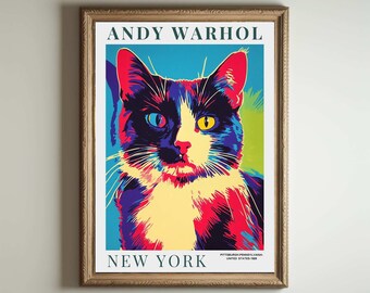 アンディ・ウォーホルのオリジナル作品、ポートフォリオの裏表紙に署名