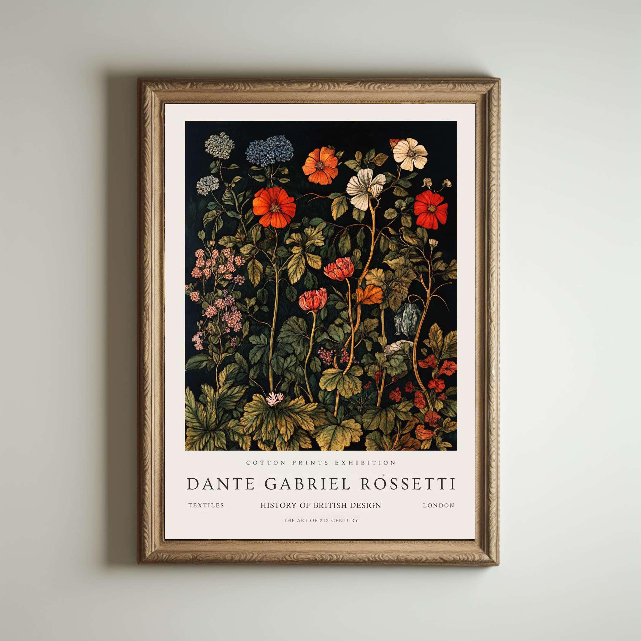 Dante Gabriel Rossetti, Dante Gabriel Rossetti Print, Kew Gardens