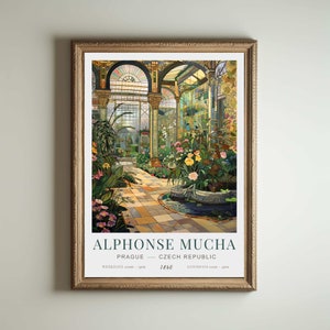 Alphonse Mucha / Cartel de Alphonse Mucha / Impresión de Alphonse Mucha / Giclée Matte Art Poster Print / Impresión Art Nouveau / Cartel Art Noveau