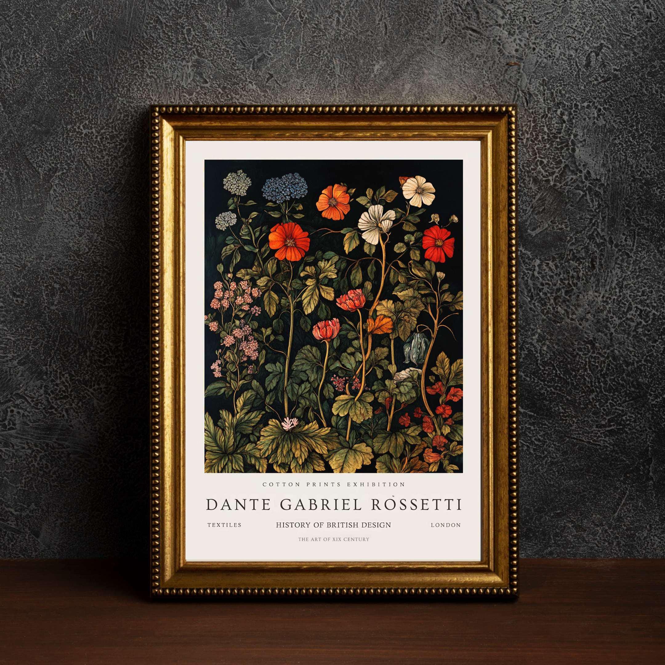 Dante Gabriel Rossetti, Dante Gabriel Rossetti Print, Kew Gardens