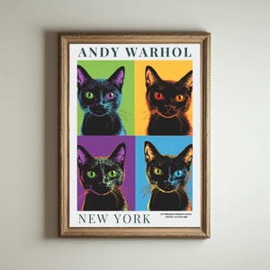 Póster de Andy Warhol, Obra de arte de Andy Warhol, Andy Warhol, Impresión de arte pop, Impresión de flores, Arte de Andy Warhol, Impresión de Andy Warhol, Impresión de arte pop