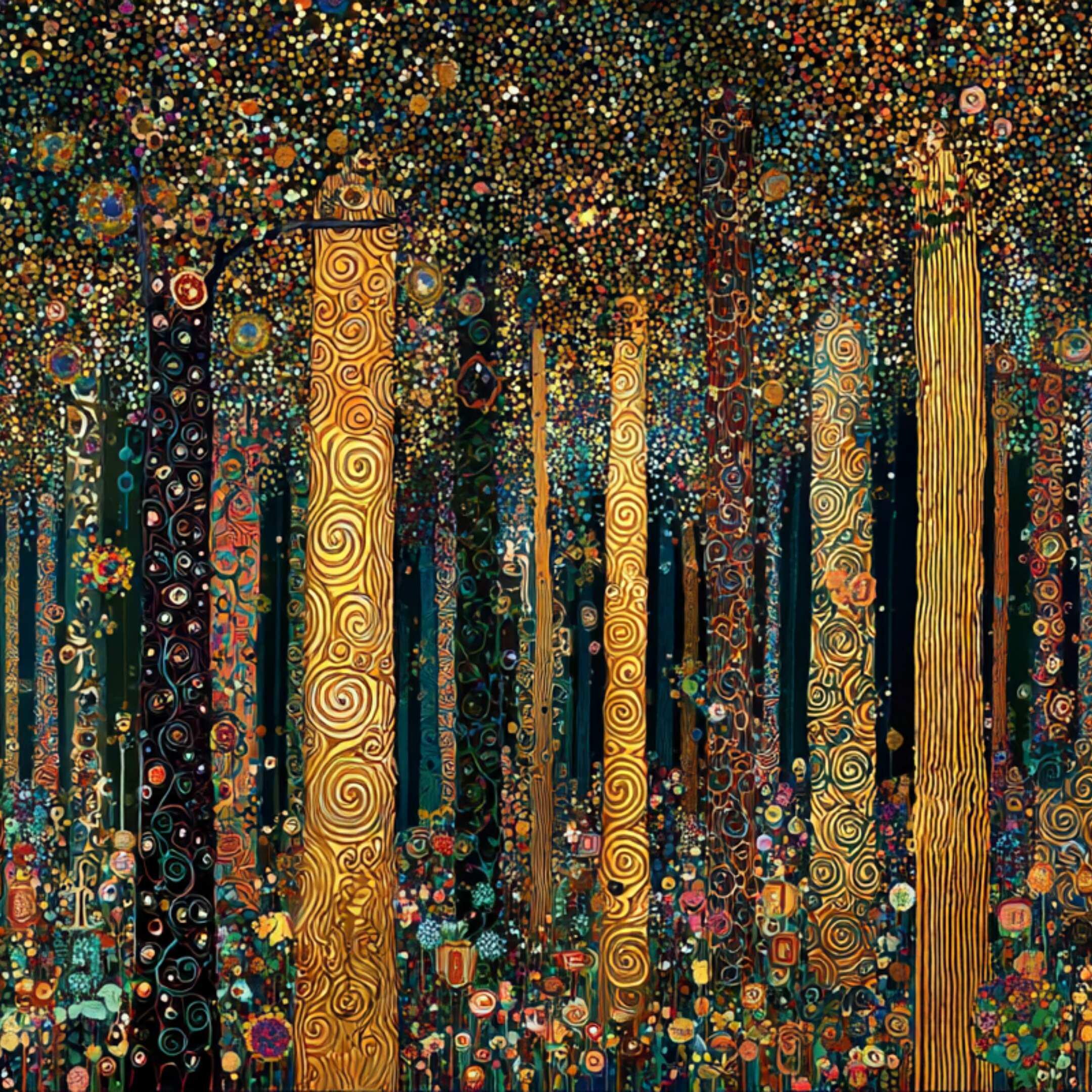 Gustav Klimt Print, Klimt Museum Poster, Gustav Klimt Poster