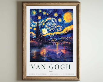 Van Gogh Print | Vincent Van Gogh Poster | Van Gogh Wall Art Print | Van Gogh Art Print | Garden at Arles Van Gogh Gifts
