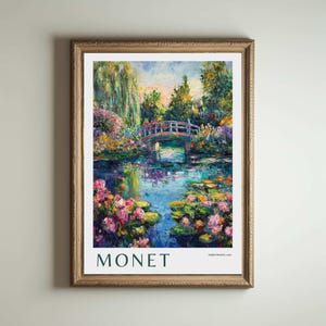 Monet Print, Claude Monet Poster, Claude Monet Painting, Claude Monet, Impressionism Decor, Modern Wall Art, Home Vintage Decor