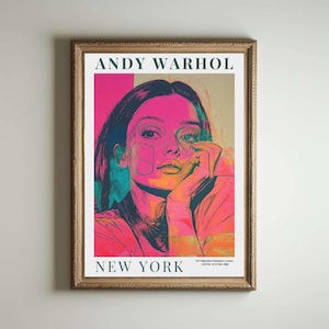 Andy Warhol Poster, Andy Warhol Artwork, Andy Warhol, Pop Art Print, Flower Print, Andy Warhol Art, Andy Warhol Print, Pop Art Print