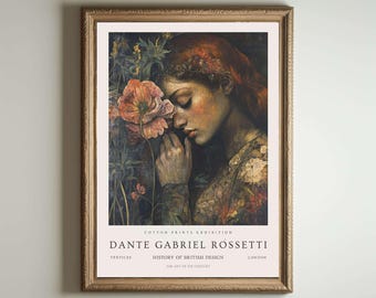 ダンテ・ガブリエル・ロセッティ : プロセルピナ (ペルセポネ) (1882