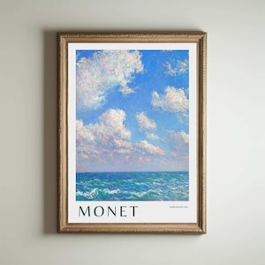 Monet Print, Claude Monet Poster, Claude Monet Painting, Claude Monet, Impressionism Decor, Modern Wall Art, Home Vintage Decor
