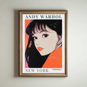 Andy Warhol Poster, Andy Warhol Artwork, Andy Warhol, Pop Art Print, Flower Print, Andy Warhol Art, Andy Warhol Print, Pop Art Print