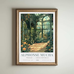 Alphonse Mucha / Cartel de Alphonse Mucha / Impresión de Alphonse Mucha / Giclée Matte Art Poster Print / Impresión Art Nouveau / Cartel Art Noveau