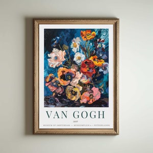 Van Gogh Print | Vincent Van Gogh Poster | Van Gogh Wall Art Print | Van Gogh Art Print | Garden at Arles Van Gogh Gifts