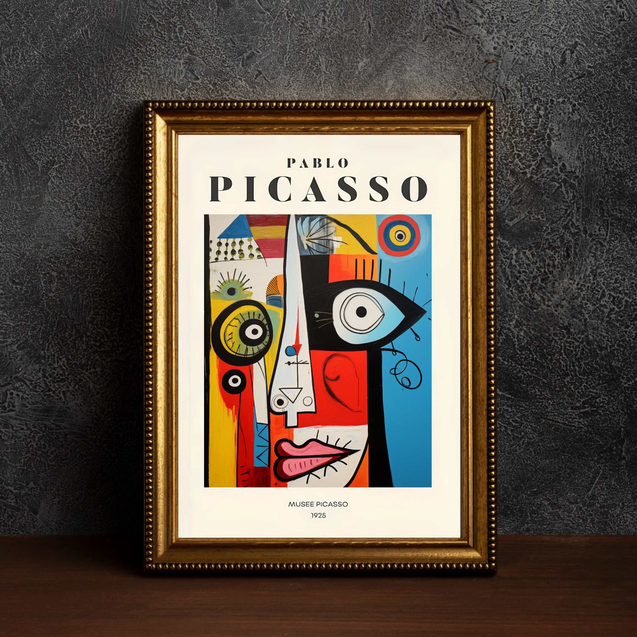 Picasso Art Poster, Picasso Wall Art, Picasso Exhibition