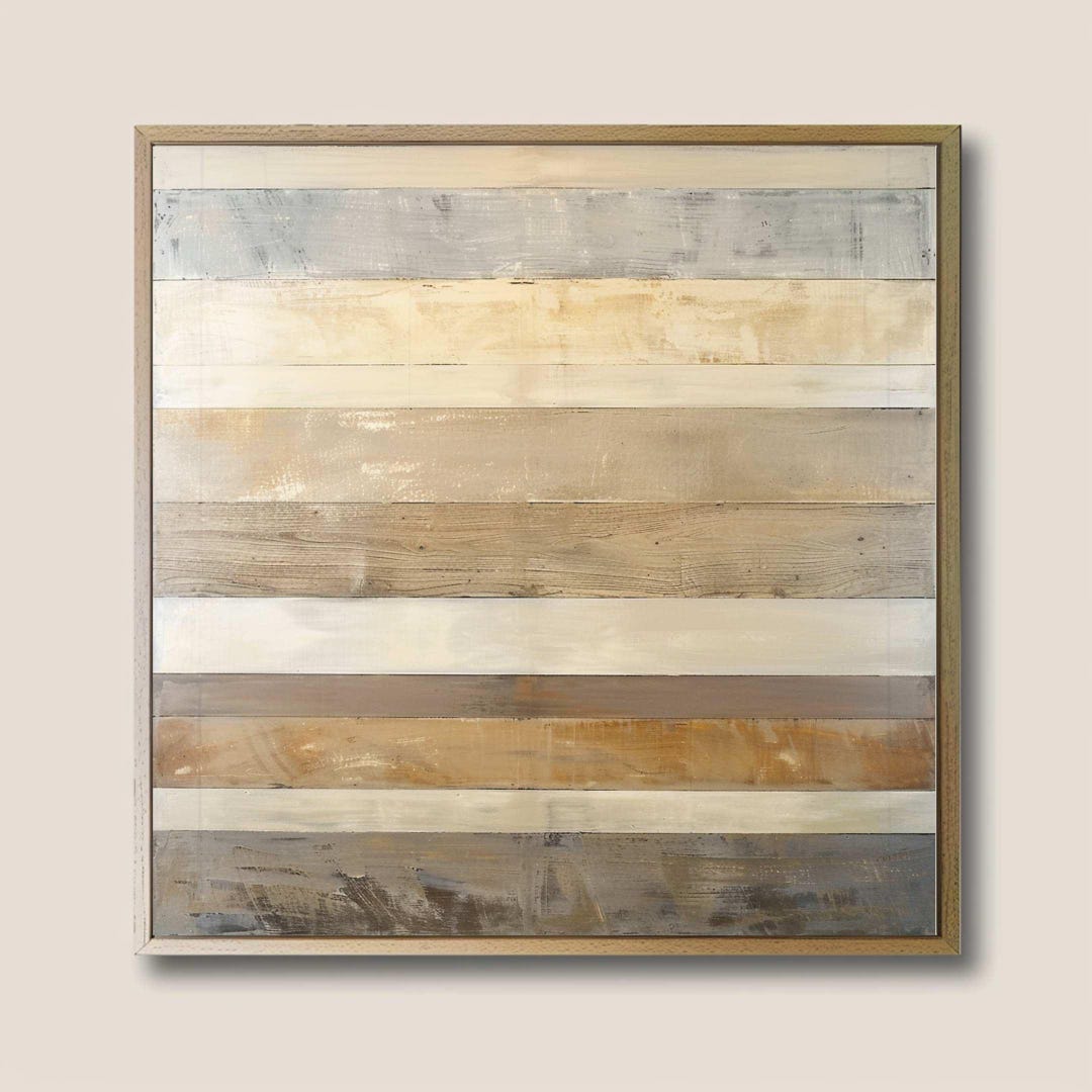 Photo inspiration: Minimalist Abstract Grid Poster Neutral Pastel Line Art Print Square Photo Inspiration