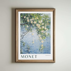 Monet Print, Claude Monet Poster, Claude Monet Painting, Claude Monet, Impressionism Decor, Modern Wall Art, Home Vintage Decor