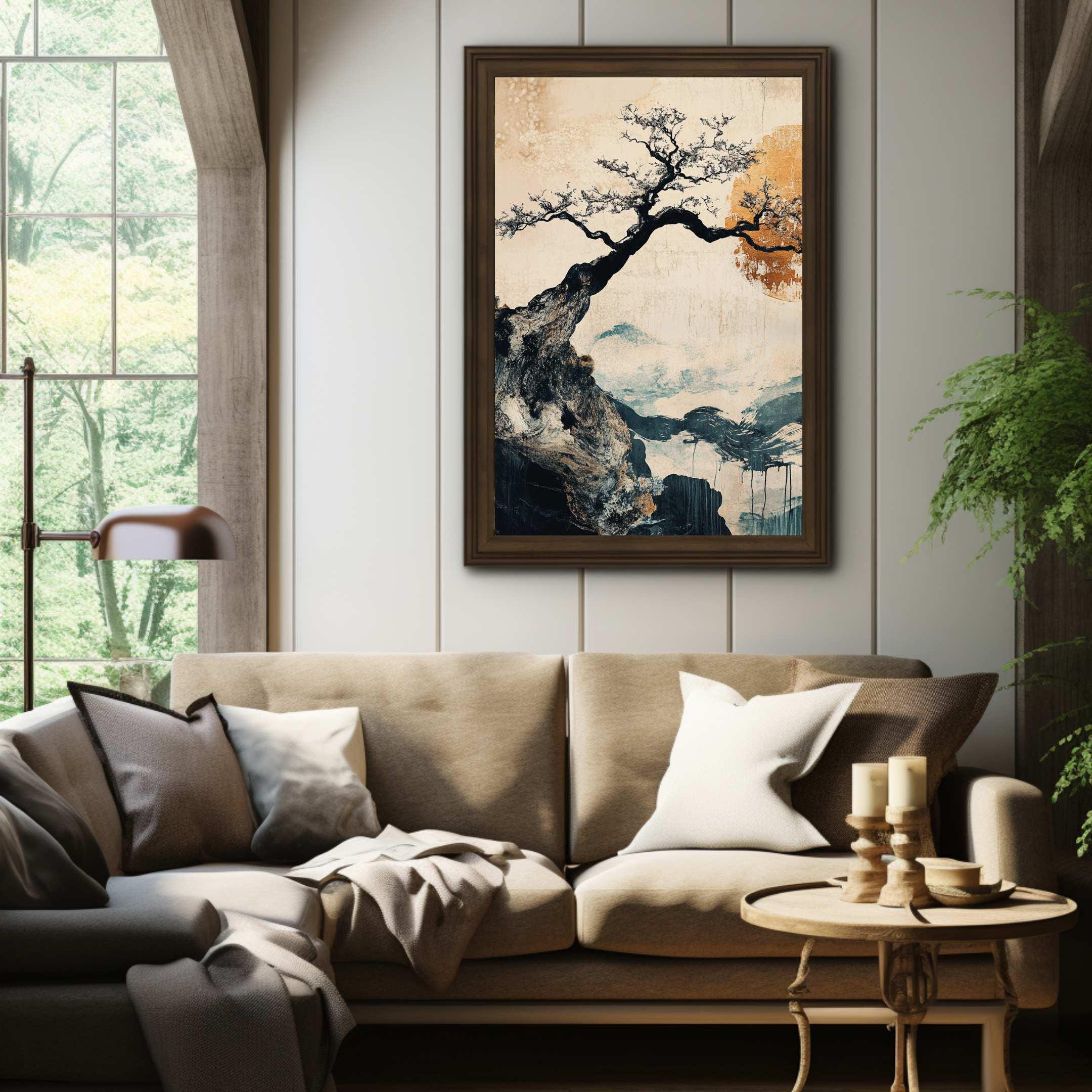 Wabi Sabi Print, Japanese Poster, Vintage Japanese Art, Wabi Sabi