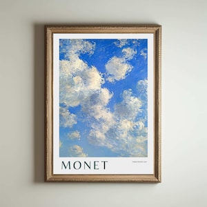 Monet Print, Claude Monet Poster, Claude Monet Painting, Claude Monet, Impressionism Decor, Modern Wall Art, Home Vintage Decor