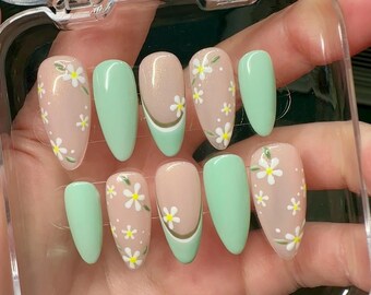 Spring Time Press On Nails