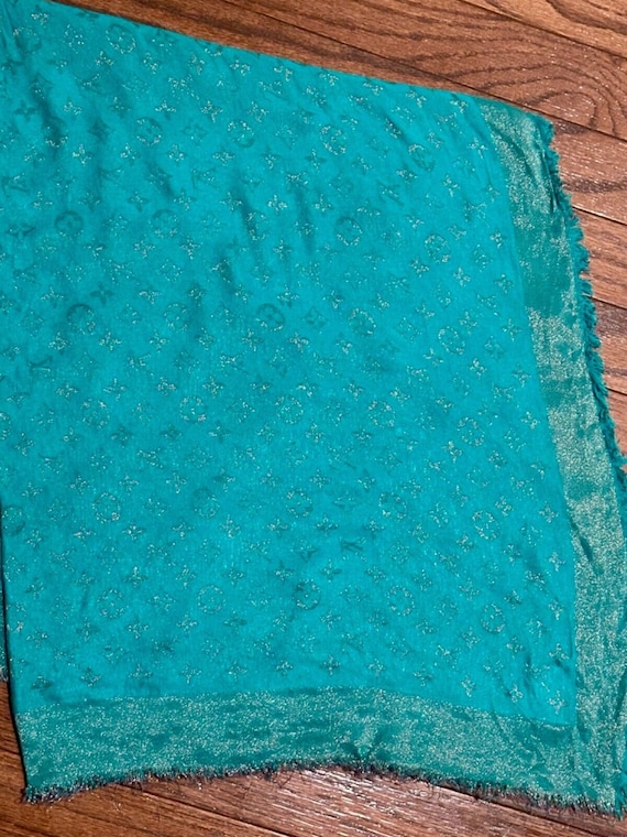 louis-vuitton scarf/shawl silk - image 2