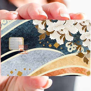 Arts Asiatiques - sticker pour carte bancaire, 2 formats de carte bancaire disponibles