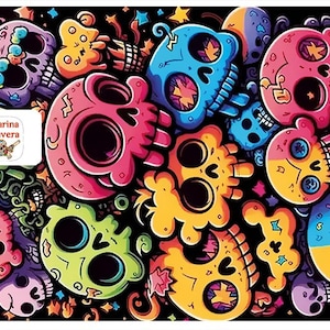Skeleton - sticker pour carte bancaire, format US