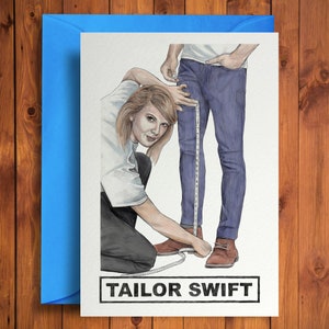 Tailor Swift - Cartão de aniversário engraçado