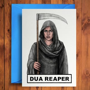 Dua Reaper - Cartão de aniversário engraçado