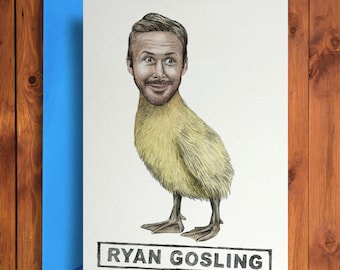 Ryan Gosling - Funny Birthday Card