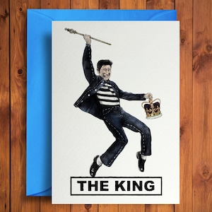 Le roi - Carte d'anniversaire amusante