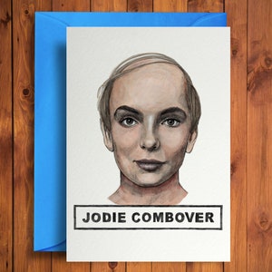 Jodie Combover - Cartão de aniversário engraçado