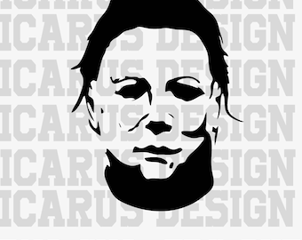 Michael Myers Butcher Shop SVG, Halloween Horror Character (Digital Files)