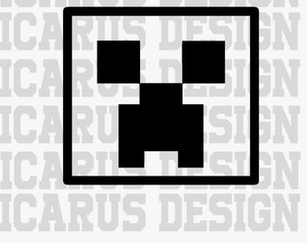 Buy Creeper Minecraft Svg/ Creeper Cricut File/ Creeper Layered