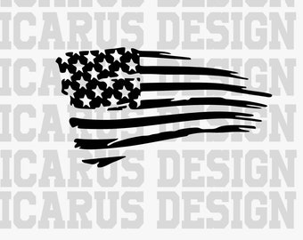 Amerikanische Flagge SVG PNG PDF Sofortiger Download, Usa Flagge SVG, SVG-Dateien für Cricut, Png Sublimation Design, hohe Qualität digitaler Download