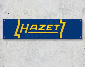 Hazet ビニールバナー ワークスペース サイン デコレーション ガレージ 車 バイク バイク モータースポーツ