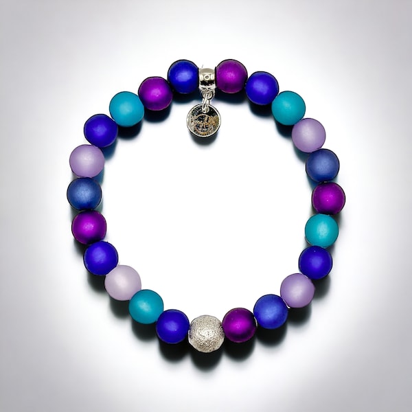 Bracelet personnalisé perles polaris pour femme | cadeau de bracelet individuel pour femme sœur mère |